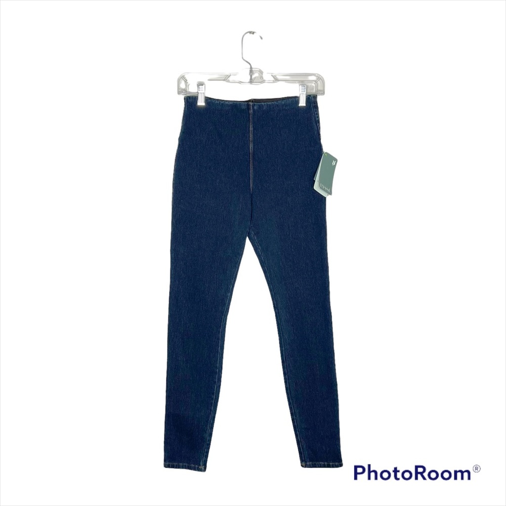 NWT Lysse Pull On High Rise Skinny Jegging Dark Wash Size Small